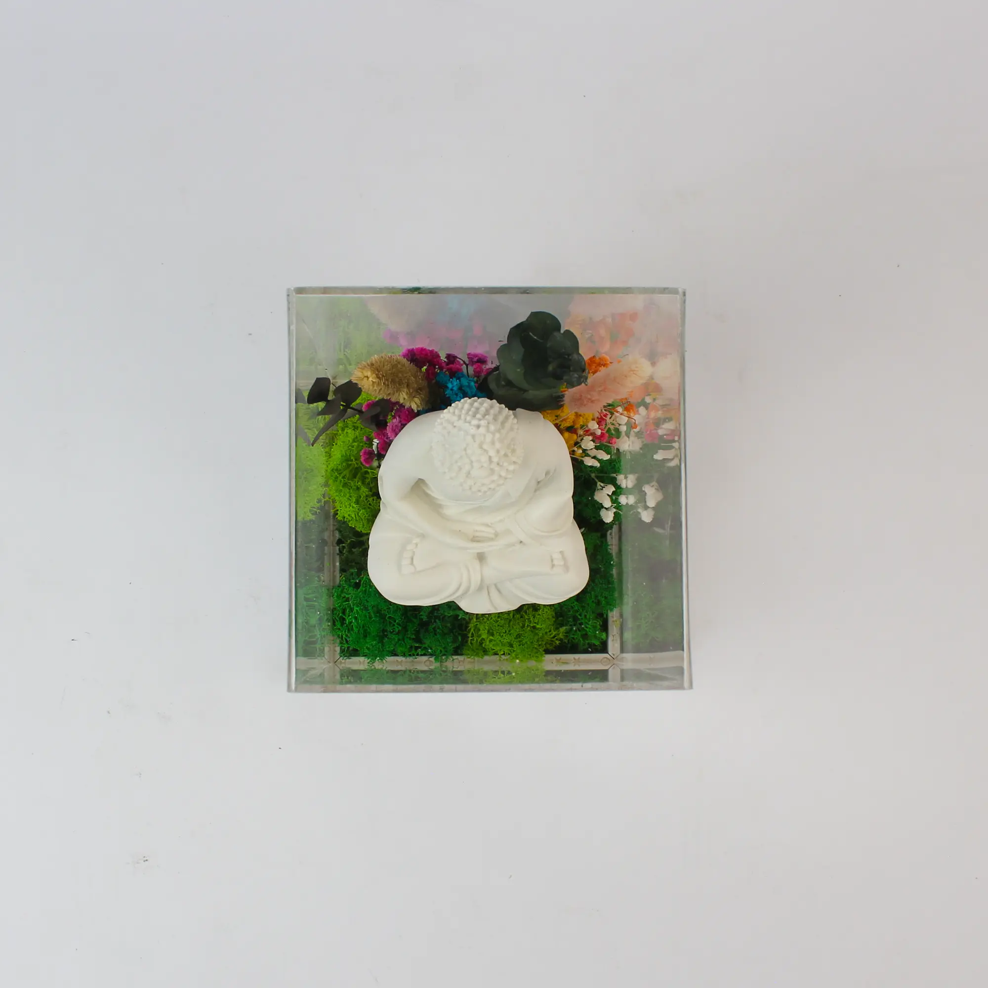 Forest Terrarium 9x5 With Buddha - Image 4