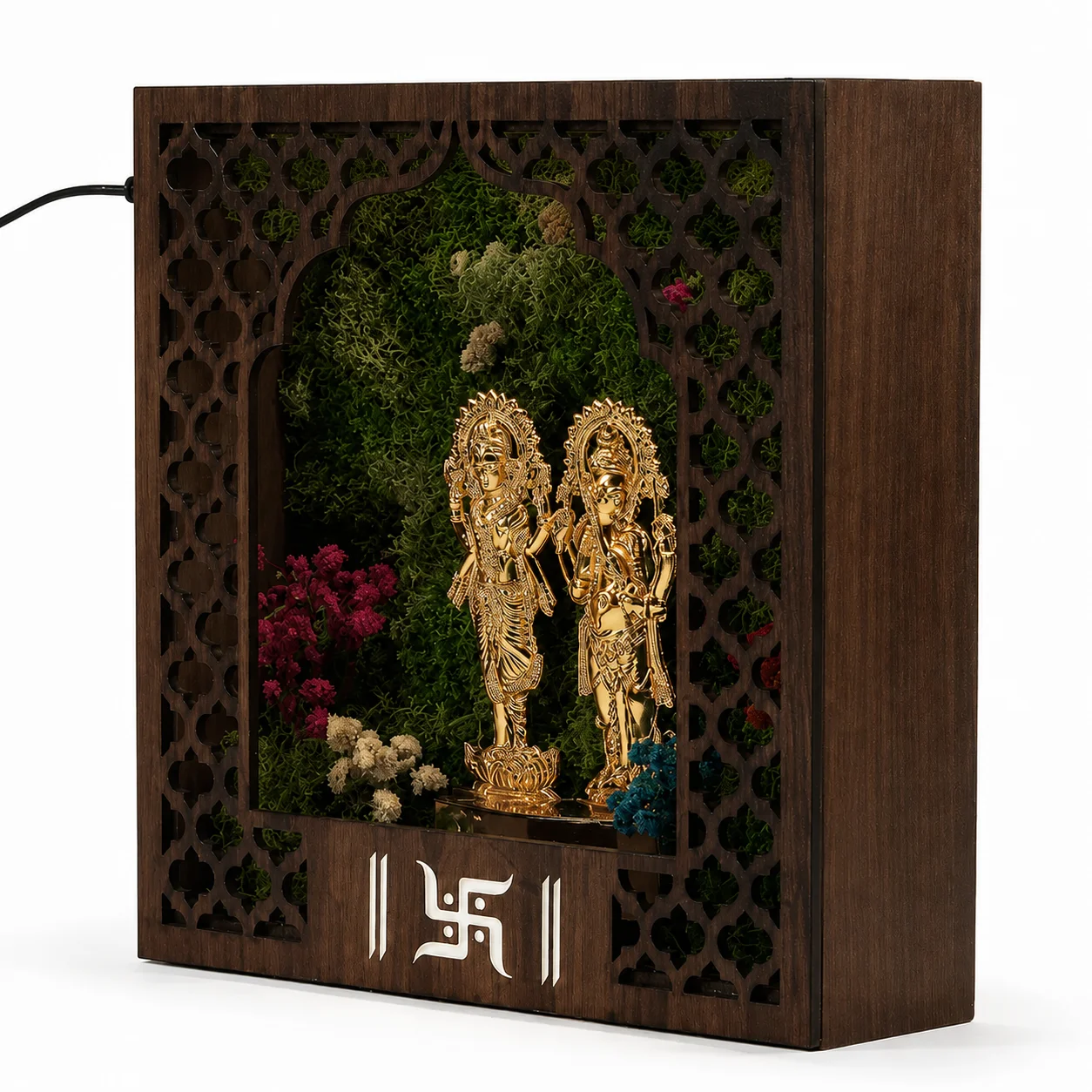 Forest Namah Divine Pair (metal idol) - Image 2