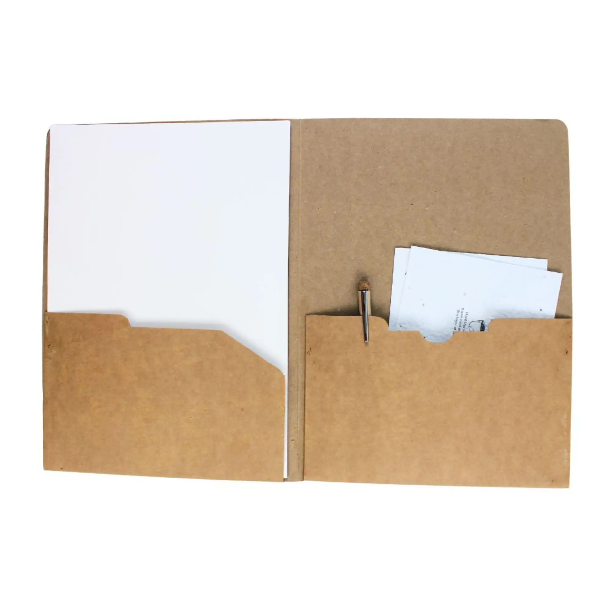 Kraft Folder for A4 Sheets - Image 3