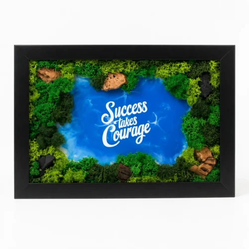 image-6 (3) Forest Aqua Frame: 8" X 12"