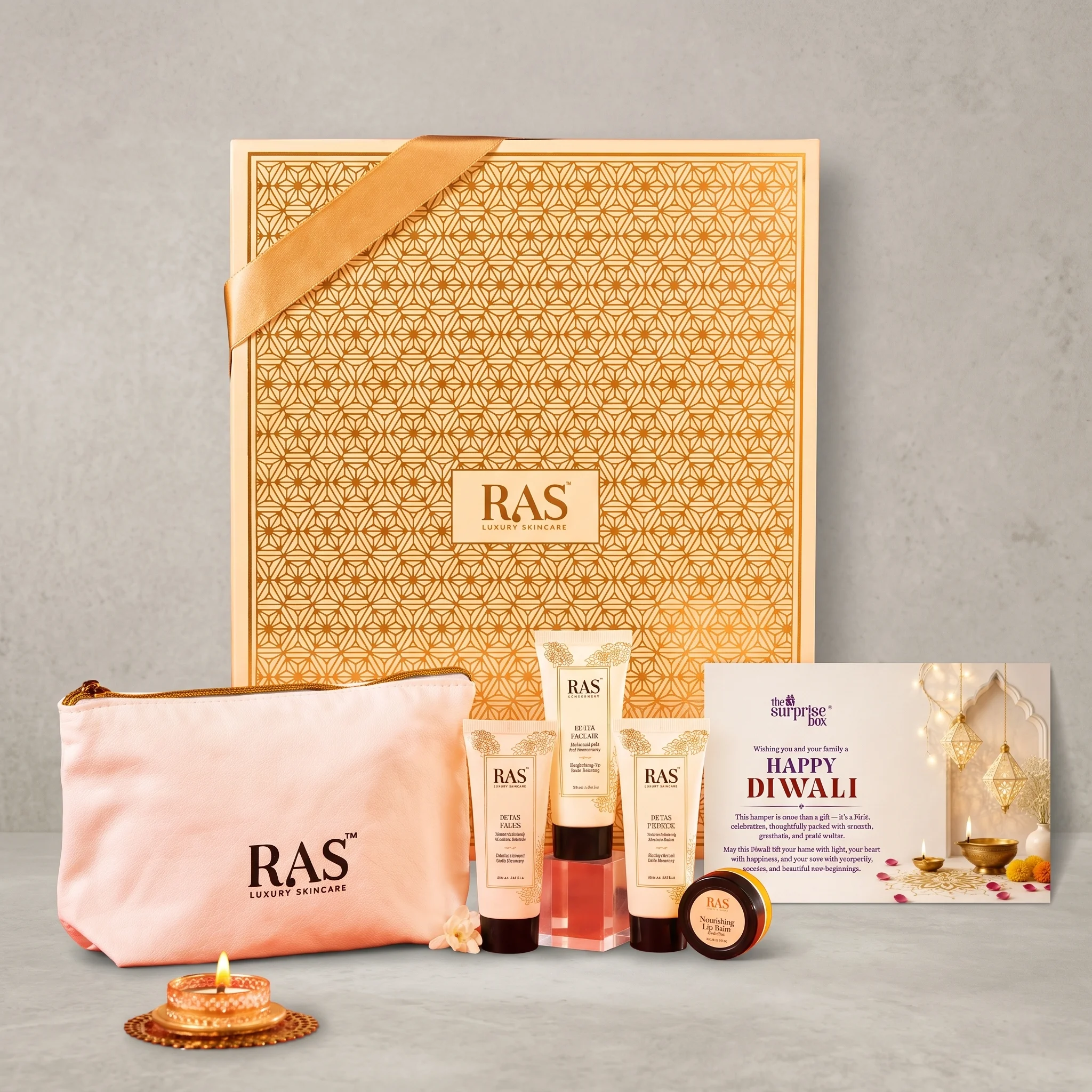 The Himalayan Rose Luxe Travel Set